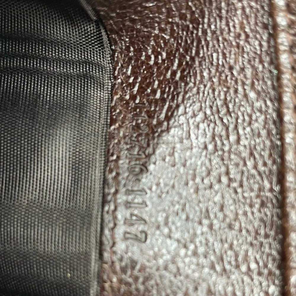 Gucci Brown Monogram Crossbody Belt Bag